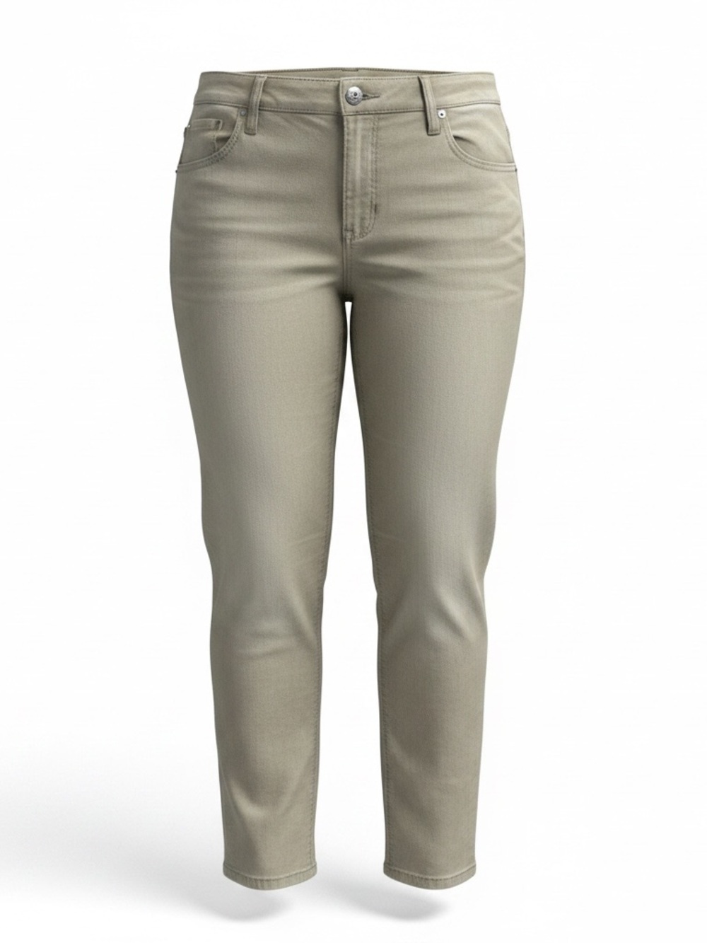 Women’s Chico's Platinum Denim Cropped Slim Jeans
